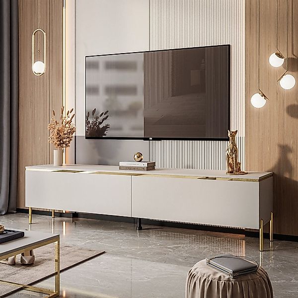 yourhouse24 Lowboard AURORA Kaschmir Hängende TV-Schrank günstig online kaufen