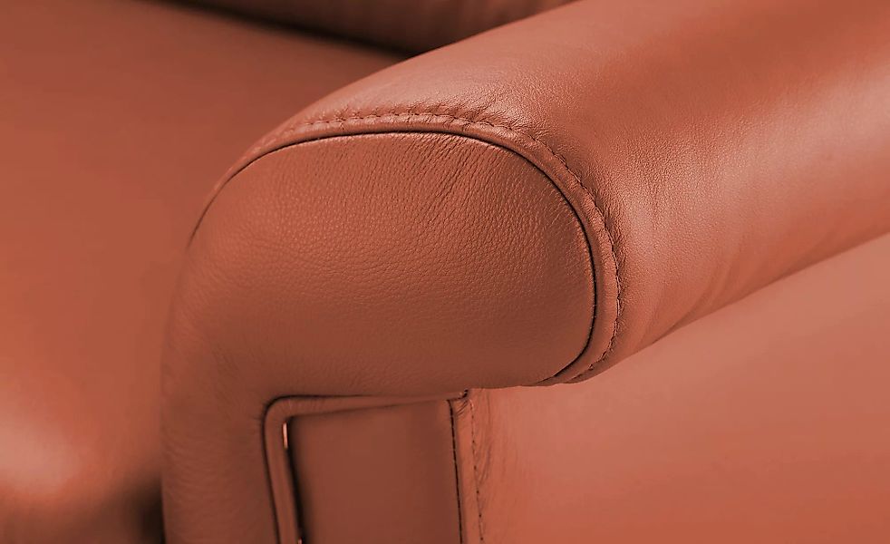 himolla Ledersofa  2253 ¦ orange ¦ Maße (cm): B: 199 H: 96 T: 100.0 Polster günstig online kaufen