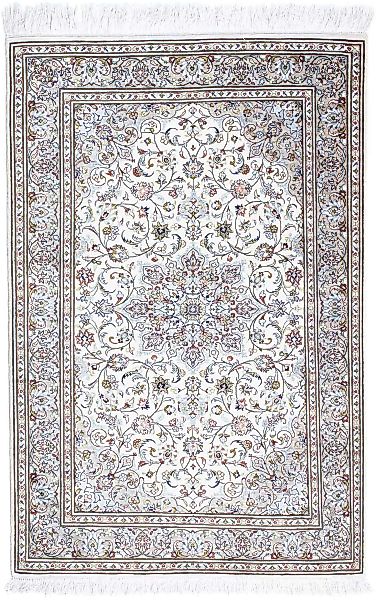 morgenland Orientteppich »Perser - Ghom - 121 x 80 cm - beige«, rechteckig, günstig online kaufen