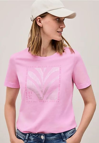 Shirt mit Folien-Print günstig online kaufen