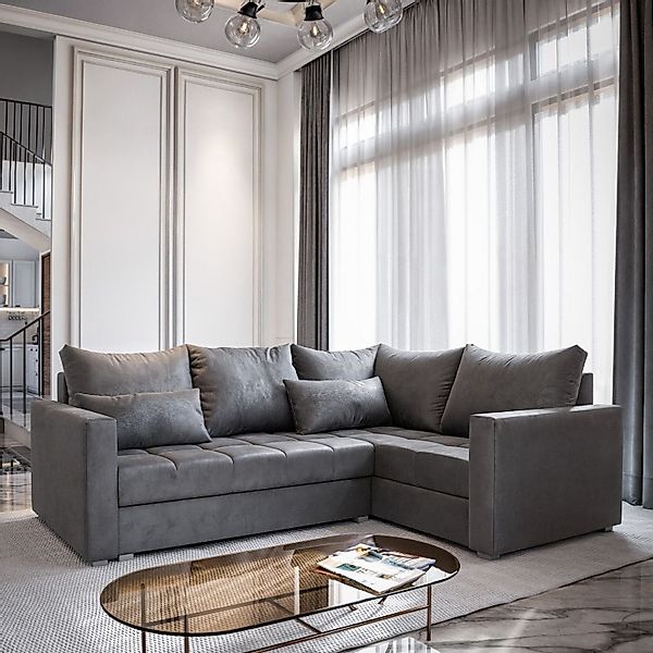 Masseno Ecksofa LIRENO mit Schlaffunktion L-Form, günstig online kaufen
