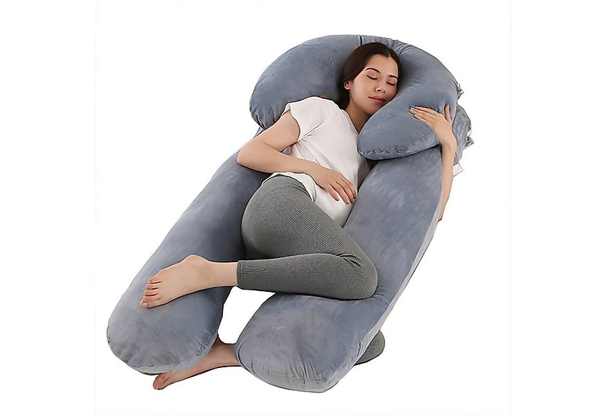 CALIYO Seitenschläferkissen Schwangerschaftskissen Stillkissen, U-förmige, günstig online kaufen