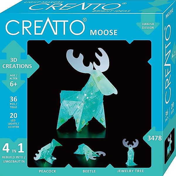 Kosmos 3D-Puzzle CREATTO - Elch - günstig online kaufen