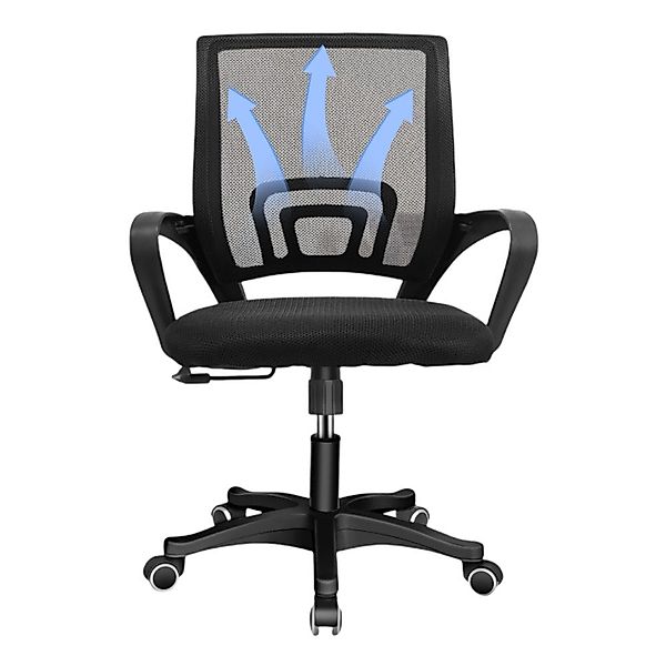 LETGOSPT Bürostuhl Ergonomischer Schreibtischstuhl mit Armlehnen, günstig online kaufen