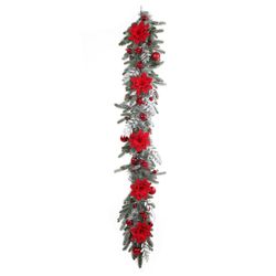 Kunstgirlande Weihnachtsgirlande mit led Beleuchtung Weihnachtsdeko günstig online kaufen