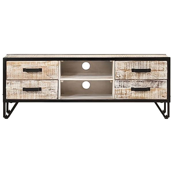 Tv-schrank 110x30x41 Cm Massivholz Akazie günstig online kaufen