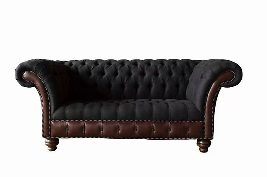 JVmoebel Sofa Sofa 2 Sitzer Couch Polster Sofa Stoff Chesterfield Couchen G günstig online kaufen