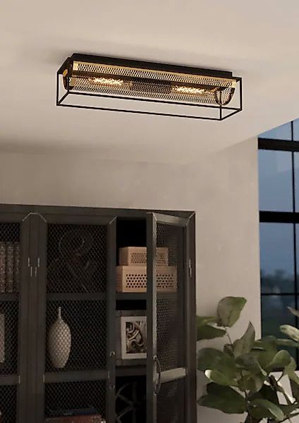 EGLO Deckenleuchte »NOHALES« E27 1 Stk. Deckenleuchte, Wohnzimmerlampe aus günstig online kaufen