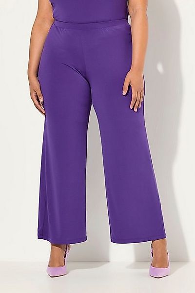 Ulla Popken Funktionshose Jerseyhose weites Bein Elastikbund bis Gr. 66/68 günstig online kaufen