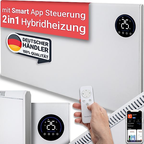 Heidenfeld Infrarotheizung Hybrid HF-HP150 - schnelles günstig online kaufen