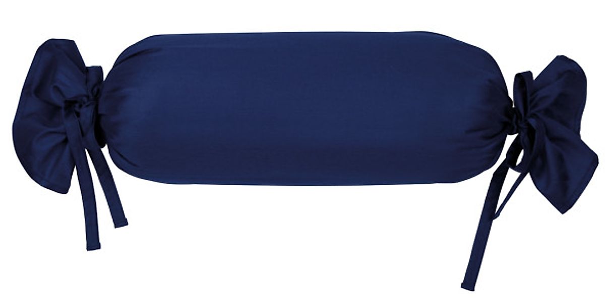 Janine Janine Mako-Satin Bettwäsche Colors 31001 marine Größe:  15x40 cm günstig online kaufen