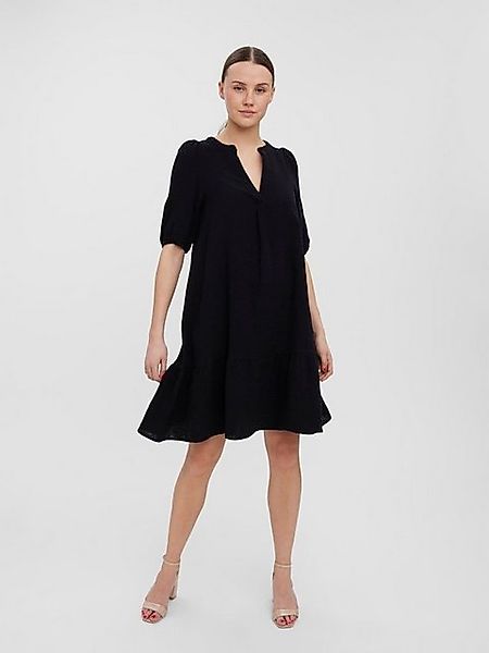 Vero Moda Shirtkleid (knielang, 1-tlg) VMNATALI 2/4 SHORT DRESS WVN günstig online kaufen