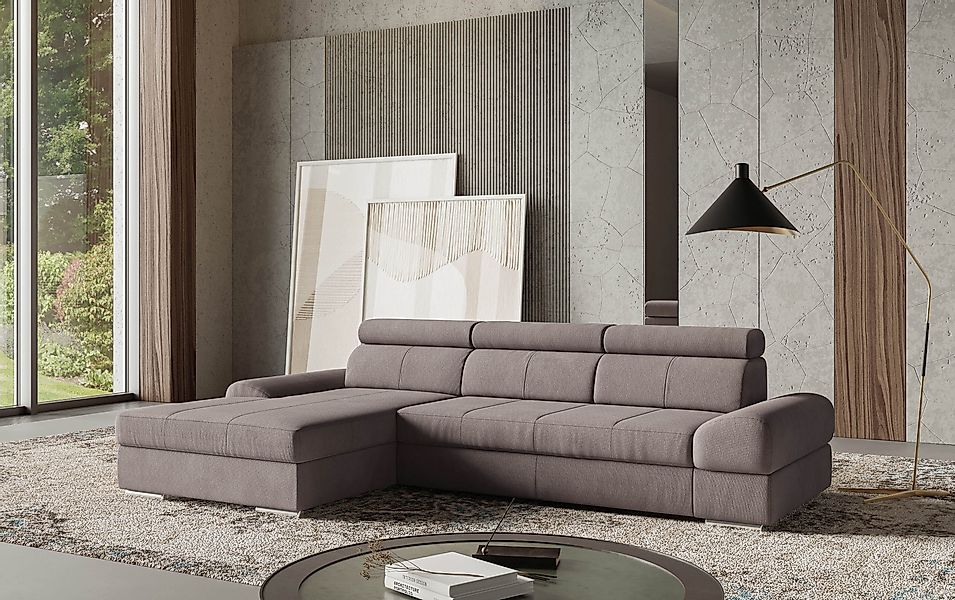 sit&more Ecksofa Broadway L-Form, inklusive Kopfteilverstellung, günstig online kaufen