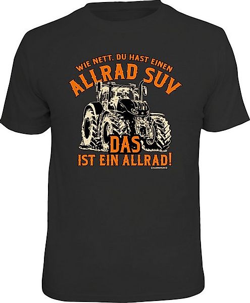 RAHMENLOS® T-Shirt für den Landwirt: Du hast ein SUV? DAS ist ein Allrad! günstig online kaufen