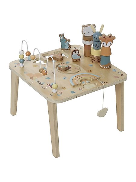vertbaudet Lernspielzeug Activity-Tisch WALDFREUNDE, Holz FSC® günstig online kaufen