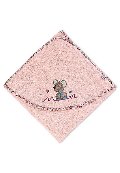 Sterntaler® Badetücher Sterntaler® Kapuzenbadetuch 80x80 cm MAUS Mabel, 100 günstig online kaufen