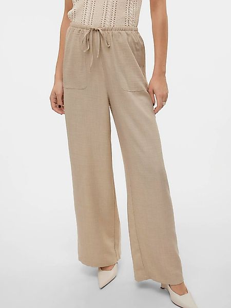 Vero Moda Schlupfhose "VMMELANEY HW LOOSE PANT WVN GA NOOS", Sommerhose günstig online kaufen