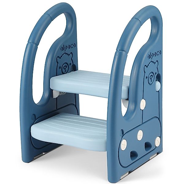 OUNUO Baby-Toilettensitz Kindertritthocker 2 Stufen, breite günstig online kaufen
