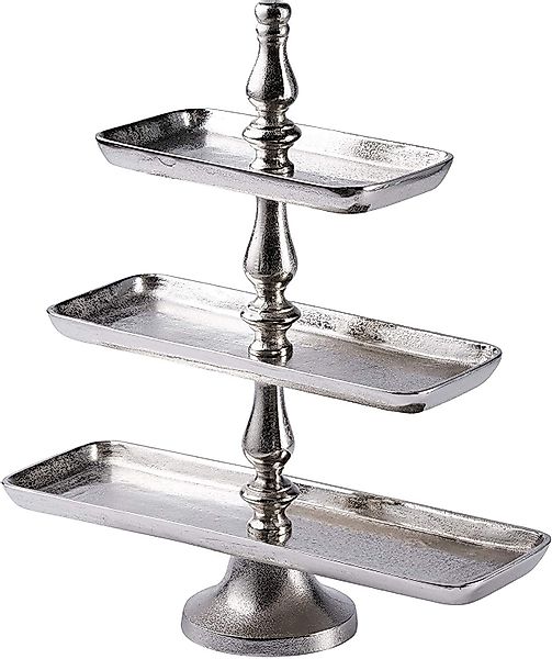 MichaelNoll Dekoetagere Etagere XL 3-Stöckig Servierplatte günstig online kaufen