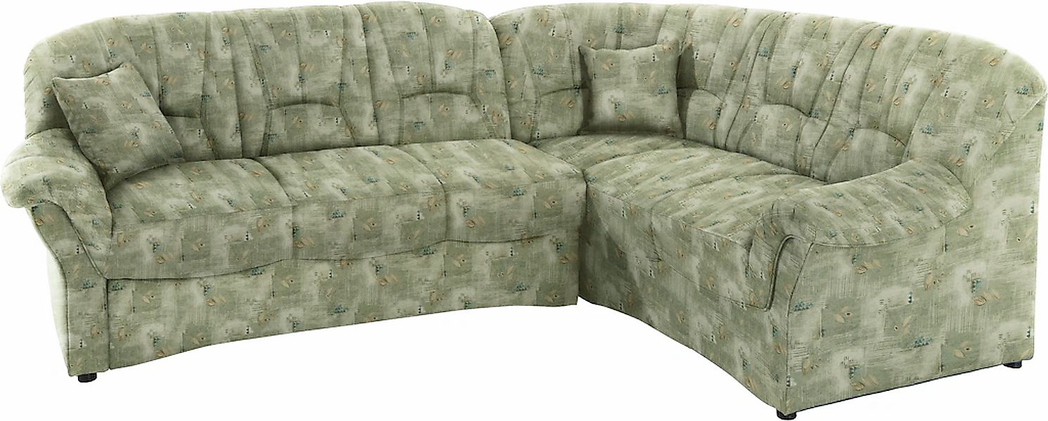 DOMO collection Ecksofa "Bahia L-Form, B/T: 256/200 cm, belastbar bis 140kg günstig online kaufen