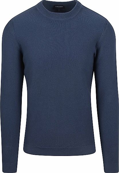 Suitable Respect Pullover Mamase Mid Blau - Größe M günstig online kaufen