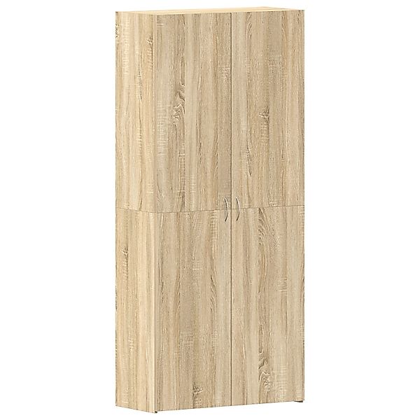 vidaXL Schuhregal Schuhschrank Sonoma Eiche 80x35,5x180 günstig online kaufen