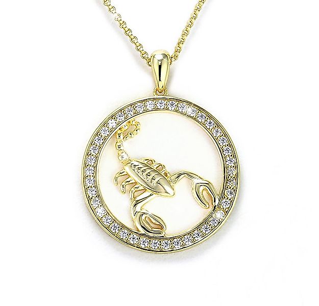 PAVELS Kette mit Anhänger Eclipse Skorpion, Damen Halskette für das Sternze günstig online kaufen