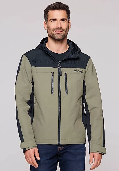 CAMP DAVID Outdoorjacke, mit Kapuze, mit Logostickereien günstig online kaufen