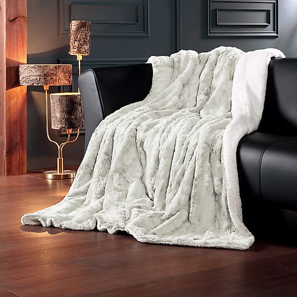 Wohndecke Luxus Winterfell XXL, Delindo Lifestyle, günstig online kaufen