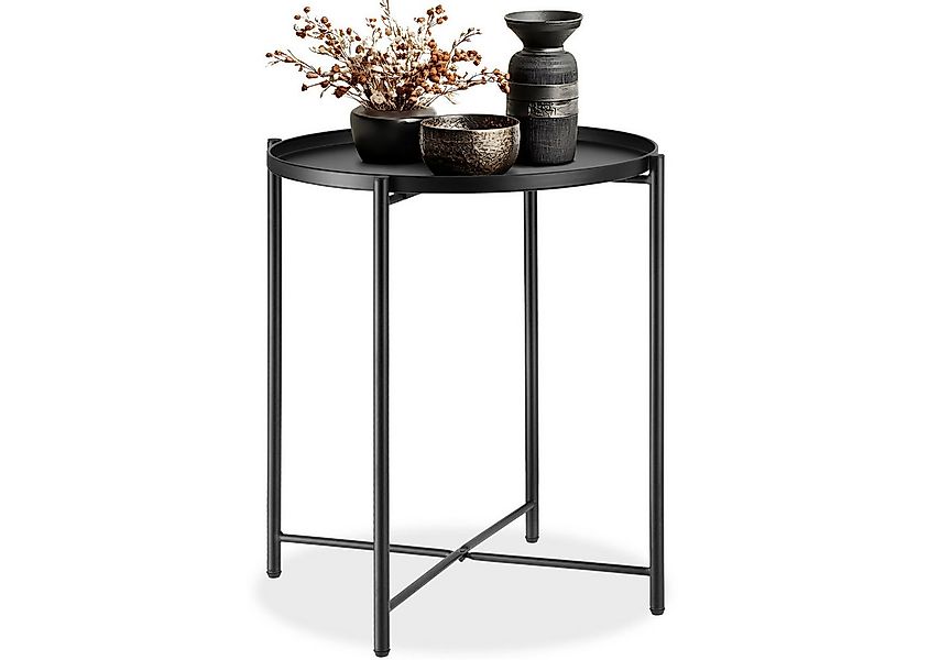 tectake Beistelltisch Chester (1-St., 1 tlg), Abnehmbare Ablagefläche in Ta günstig online kaufen