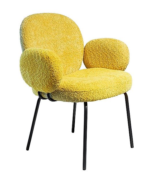 LC Home Esszimmerstuhl LC Home Esszimmerstuhl Lille Teddybezug Armlehnenstu günstig online kaufen