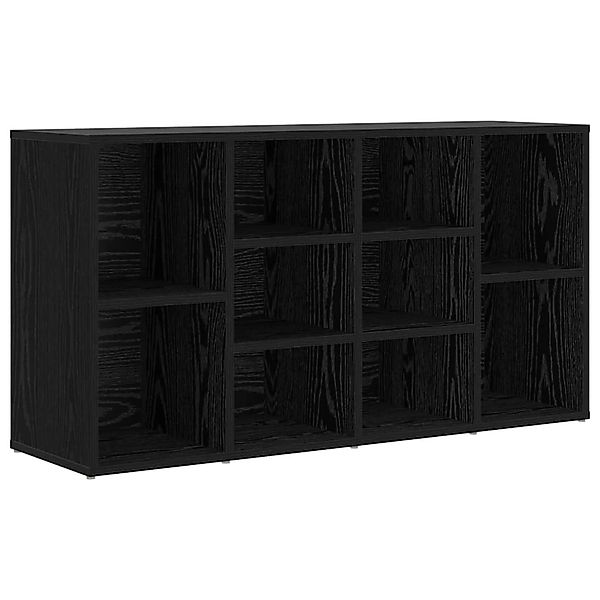 vidaXL Schuhbank Schwarz Eichen-Optik 103 x 30 x 54,5 cm Holzwerkstoff 8751 günstig online kaufen