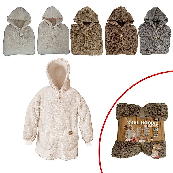 Antonio Kapuzenpullover Antonio Kuschel Hoodie Teddy günstig online kaufen