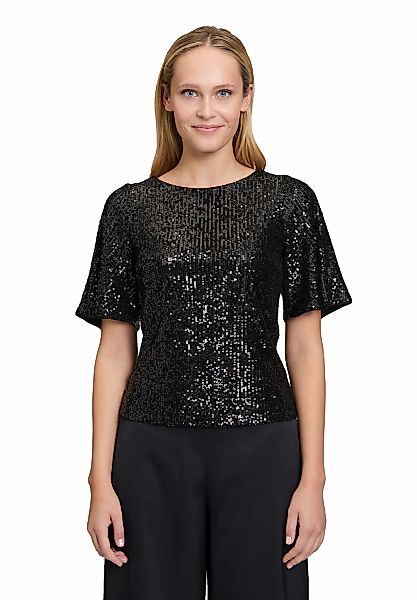 Vera Mont Kurzarmshirt "Vera Mont Pailletten-Bluse mit Flügelärmeln", (1 tl günstig online kaufen