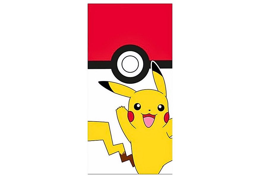 POKÉMON Badetuch Pikachu, Baumwolle, Strandtuch 70 x 140 cm günstig online kaufen