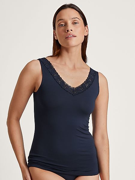 CALIDA Unterhemd Natural Comfort Lace Tank-Top, günstig online kaufen