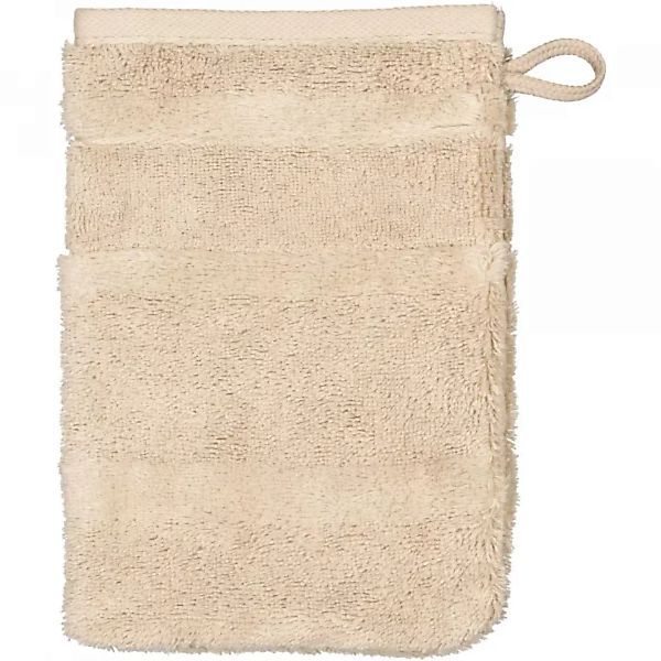 Cawö - Noblesse2 1002 - Farbe: 375 - sand - Waschhandschuh 16x22 cm günstig online kaufen