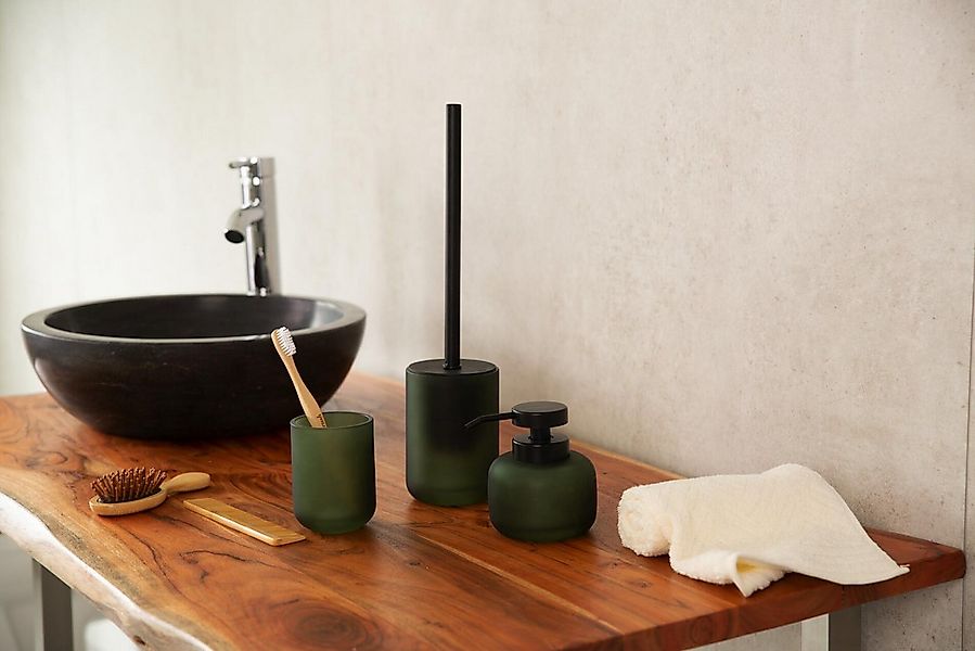 Ridder Badaccessoire-Set WC-Bürste Samira dunkelgrün günstig online kaufen