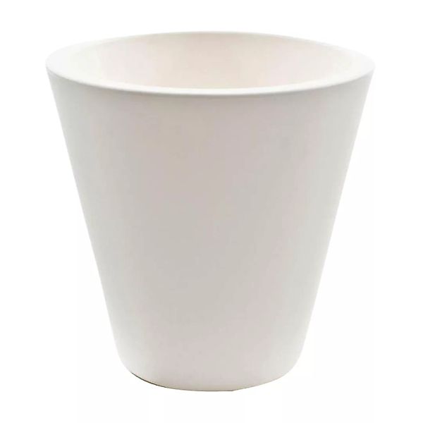 Serralunga - New Pot Vase/Pflanzgefäß Ø 50cm - weiß/matt/H x Ø 50x50cm günstig online kaufen