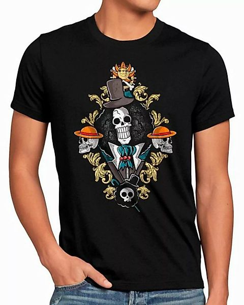 style3 T-Shirt Soul Brook one piece japan anime luffy manga monkey ruffy günstig online kaufen