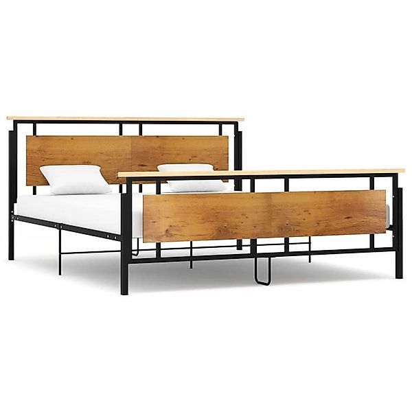 vidaXL Bettgestell, Bett Metall 180x200 cm günstig online kaufen