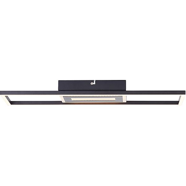 BreLight LED Deckenleuchte »Besson«, 55 x 16 cm, 2900 lm, 3000 K, Metall/Ku günstig online kaufen