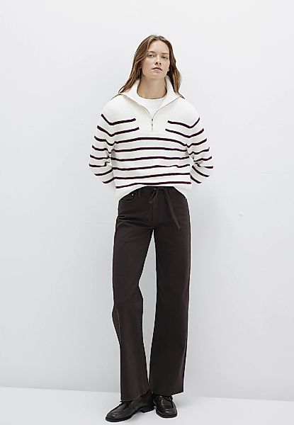 Mavi Troyer "LONG SLEEVE SWEATER" Pullover Streifen günstig online kaufen