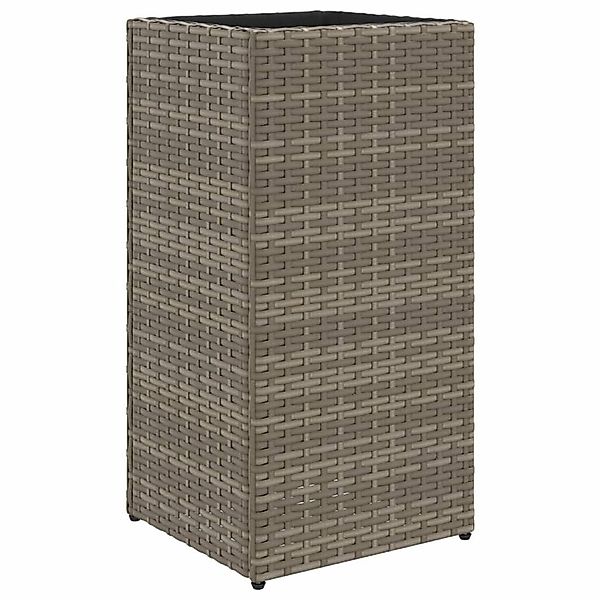 vidaXL Blumentopf Pflanzkübel Grau 30x30x60 cm günstig online kaufen