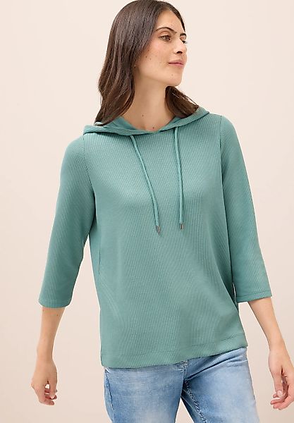 Cecil Hoodie, in Rippstruktur günstig online kaufen