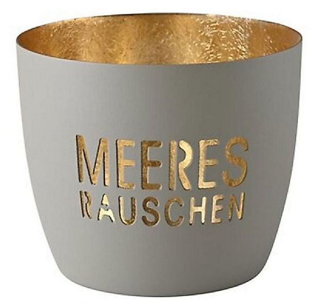 Giftcompany Windlicht Windlicht Madras Meeresrauschen Flannel Gold günstig online kaufen