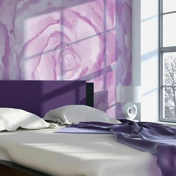 artgeist Fototapete Rose (rosa) violett Gr. 400 x 309 günstig online kaufen