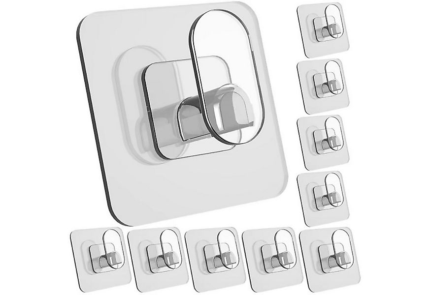 DEKAZIA Klebehaken ohne Bohren, selbstklebende Badhaken, Handtuchhaken, Bad günstig online kaufen