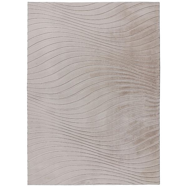 Teppich Comfort taupe B/L: ca. 120x170 cm günstig online kaufen