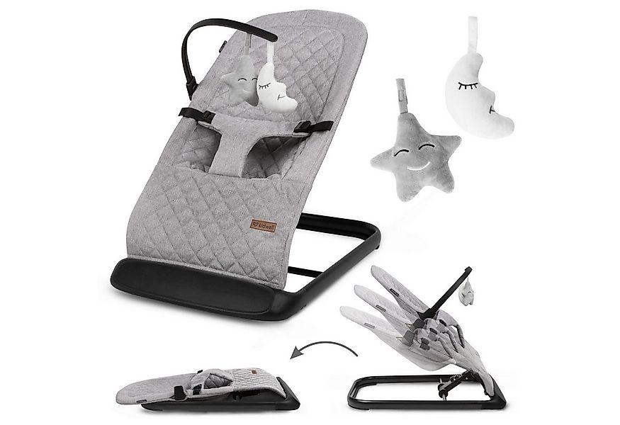 COIL Babywippe Baby Bouncer, Babyschaukel, Schaukelstuhl, 3-Stufen-Verstell günstig online kaufen